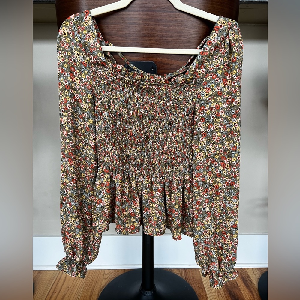Flowy floral top